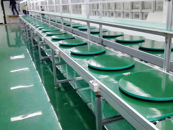 倍速鏈輸送線在使用過程中出現跑偏有什么處理方法？